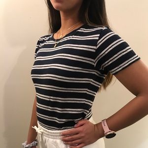 Cotton On Blue Striped Tee